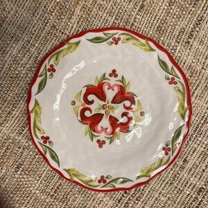 NEW! Le Cadeaux Vischio Appetizer Plates, Set of 4